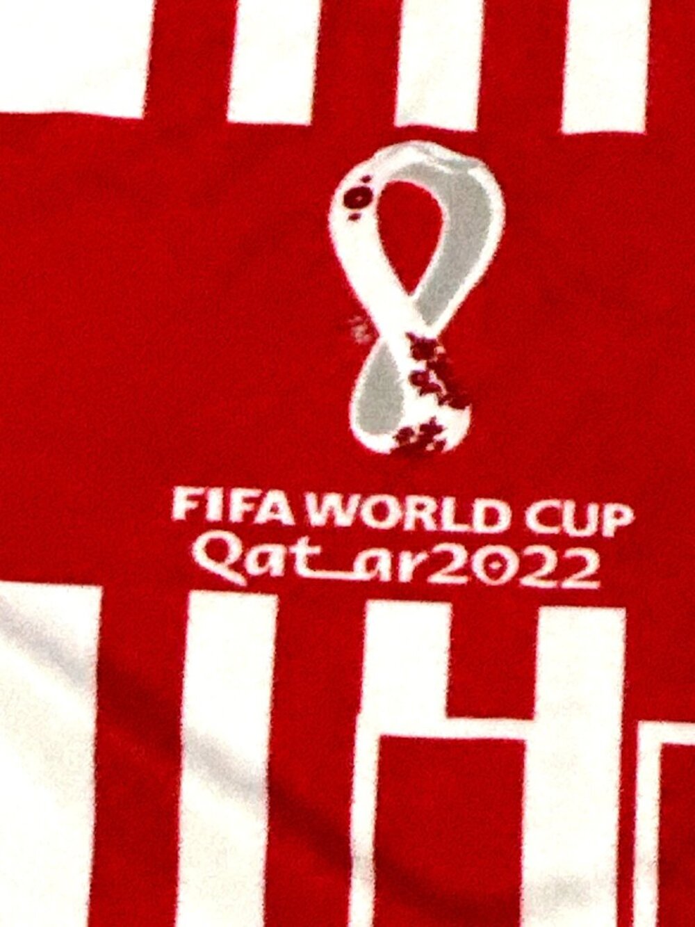 USA FIFA World Cup Qatar 2022 Medium 10 12 White Red Blue Soccer Tee Casual Game - Picture 9 of 9